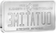 20 Dollars - Elizabeth II License Plate obverse image