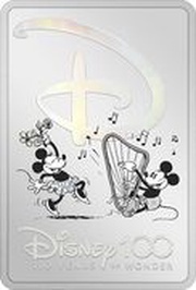 20 Dollars - Charles III Mickey and Minnie, Niue, 2023 reverse image