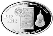 2012 Cents - Elizabeth II Titanic; coloured, Niue, 2012 reverse image