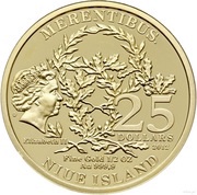 25 Dollars - Elizabeth II Bene Merentibus obverse image