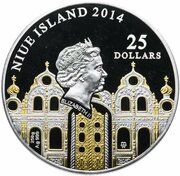 25 Dollars - Elizabeth II Saint Nicholas obverse image