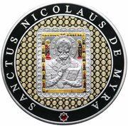 25 Dollars - Elizabeth II Saint Nicholas, Niue, 2014 reverse image