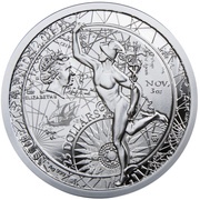 25 Dollars - Elizabeth II Fortuna Redux, Niue, 2014 obverse image