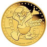 25 Dollars - Elizabeth II Donald Duck, Niue, 2014 reverse image