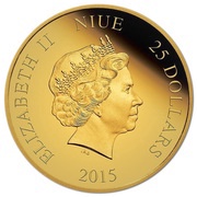 25 Dollars - Elizabeth II Thunderbirds 50 Year obverse image