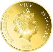 25 Dollars - Elizabeth II Year of the Goat obverse image