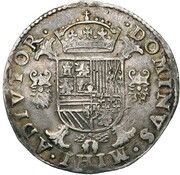 ½ Daalder "Philipsdaalder" - Phillip II, Belgium, 1562-1598 reverse image
