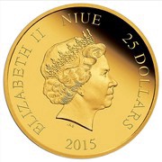 25 Dollars - Elizabeth II Ariel obverse image
