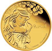 25 Dollars - Elizabeth II Ariel, Niue, 2015 reverse image