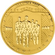 25 Dollars - Elizabeth II Liberation of Auschwitz, Niue, 2015 reverse image
