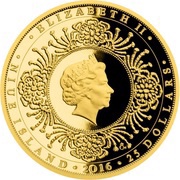 25 Dollars - Elizabeth II Charles I of Austria obverse image
