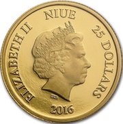25 Dollars - Elizabeth II Alice in Wonderland obverse image