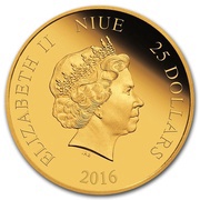 25 Dollars - Elizabeth II Mulan obverse image