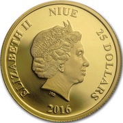 25 Dollars - Elizabeth II Han Solo obverse image