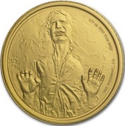 25 Dollars - Elizabeth II Han Solo, Niue, 2016 reverse image