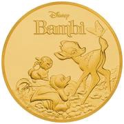 25 Dollars - Elizabeth II Bambi 75th Anniversary, Niue, 2017 reverse image