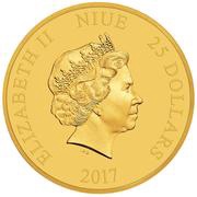 25 Dollars - Elizabeth II Mickey's Christmas Carol obverse image