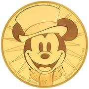 25 Dollars - Elizabeth II Mickey's Christmas Carol, Niue, 2017 reverse image