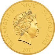 25 Dollars - Elizabeth II Luke Skywalker obverse image