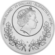 25 Dollars - Elizabeth II Establishment of Czechoslovakia obverse image