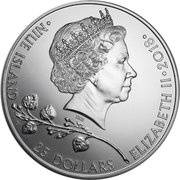 25 Dollars - Elizabeth II Czech Lion obverse image