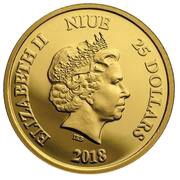 25 Dollars - Elizabeth II Jabba the Hutt obverse image
