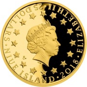 25 Dollars - Elizabeth II Invasion of Sicily obverse image