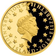 25 Dollars - Elizabeth II Warsaw Ghetto Uprising obverse image