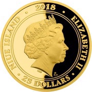 25 Dollars - Elizabeth II 100th Anniversary of RAF obverse image