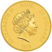 25 Dollars - Elizabeth II Pinocchio obverse image