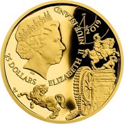 25 Dollars - Elizabeth II Leonardo da Vinci obverse image