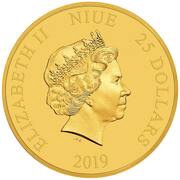 25 Dollars - Elizabeth II Donald Duck obverse image