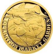 25 Dollars - Elizabeth II Operation Market Garden, Niue, 2019 reverse image