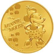 25 Dollars - Elizabeth II Minnie Mouse, Niue, 2020 reverse image