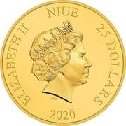 25 Dollars - Elizabeth II Albus Dumbledore obverse image