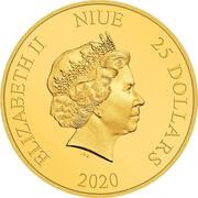 25 Dollars - Elizabeth II Harry Potter obverse image