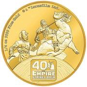 25 Dollars - Elizabeth II The Empire Strikes Back, Niue, 2020 reverse image