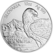 25 Dollars - Elizabeth II Golden Eagle, Niue, 2021 reverse image