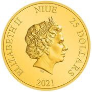 25 Dollars - Elizabeth II Voldemort obverse image