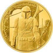 25 Dollars - Elizabeth II The Mandalorian, Niue, 2021 reverse image