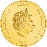 25 Dollars - Elizabeth II Aragorn obverse image