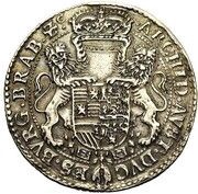 ½ Ducaton - Albert and Isabella, Belgium, 1618-1621 reverse image