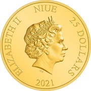 25 Dollars - Elizabeth II Sauron obverse image