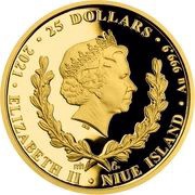 25 Dollars - Elizabeth II Battle of the River Plate obverse image