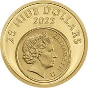 25 Dollars - Elizabeth II Kremnica gold obverse image