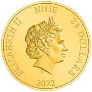 25 Dollars - Elizabeth II Scrooge McDuck obverse image