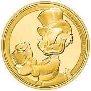 25 Dollars - Elizabeth II Scrooge McDuck, Niue, 2022 reverse image