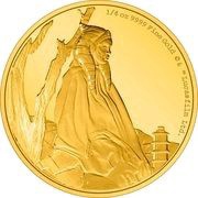 25 Dollars - Elizabeth II Ahsoka Tano, Niue, 2022 reverse image