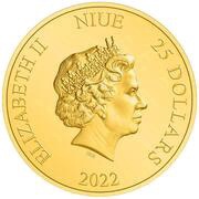 25 Dollars - Elizabeth II Boba Fett obverse image