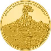 25 Dollars - Elizabeth II Mount Doom, Niue, 2022 reverse image